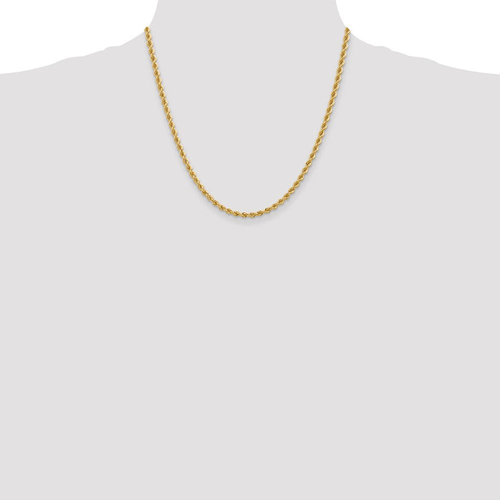 Buy Exclusive 14K Gold 20-Inch Rope Chain, 3.65mm - Stylish Value!-4