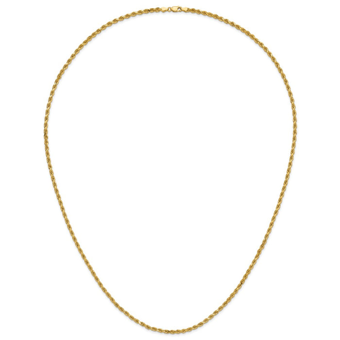 Buy Exclusive 30-Inch 14K Gold Diamond-Cut Rope Chain - 3.75mm Stylish Design-5