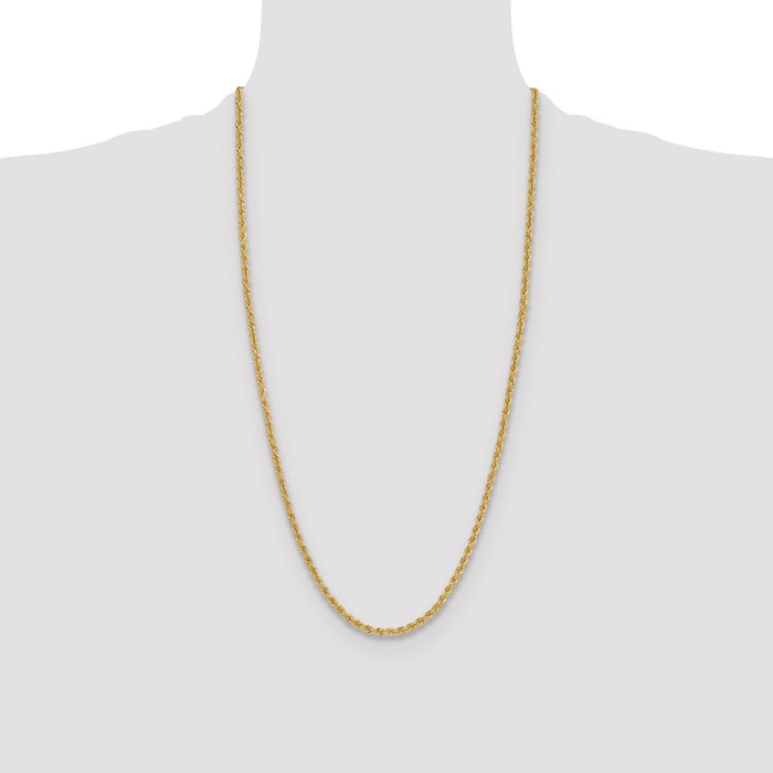Shop Stylish 14K Gold Classic Rope Chain - 3.8mm, High Quality & Affordable-4