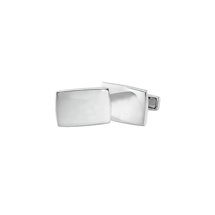 Buy Exclusive Engravable Rectangular Stainless Steel Cuff Links - Stylish Design-1