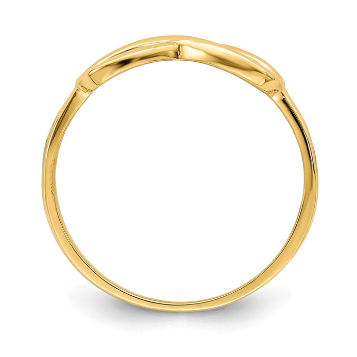 Buy 10K Endless Love Infinity Ring - Stylish & Affordable Jewelry-2