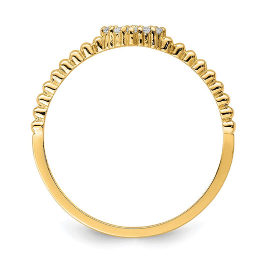 Buy Exclusive 10K Gold Heart-Shaped CZ Ring - Stylish & Affordable Luxury