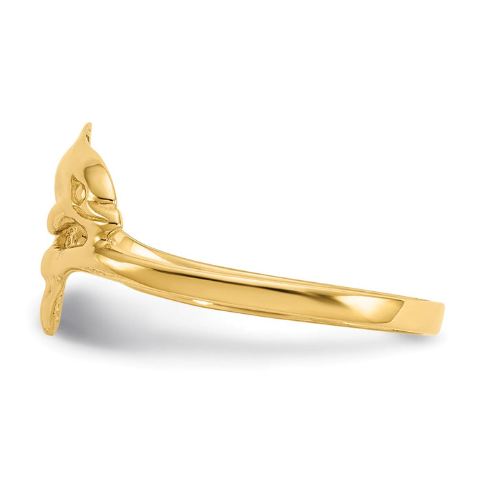 Shop Stylish 10K Gold Dolphin Ring - High-Quality Design, Affordable Luxury-3