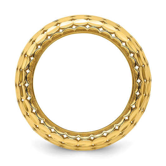 High-Quality Herco 14K Gold Statement Ring | Stylish & Affordable Design