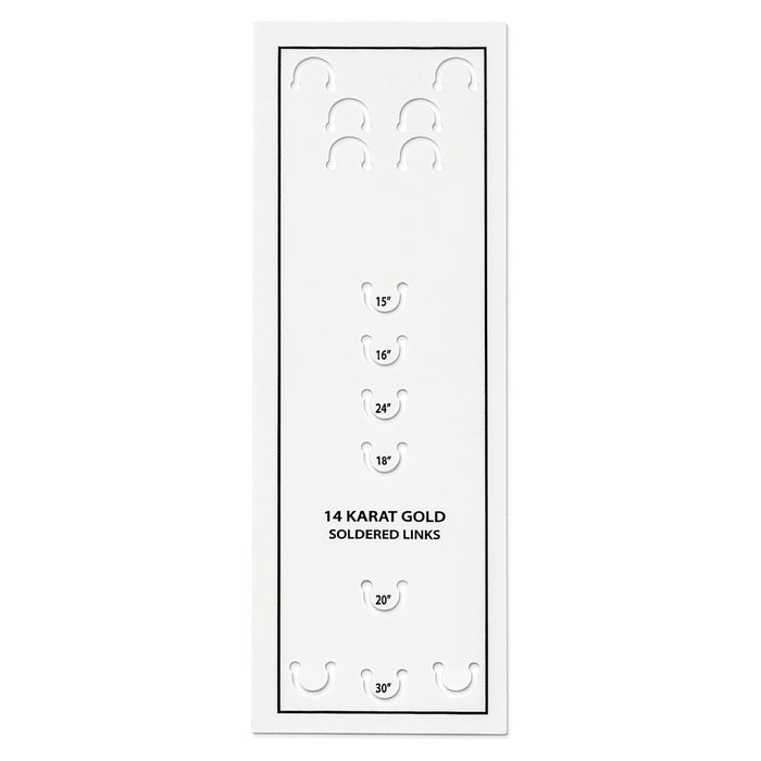 Shop Stylish 14K Gold 13-Inch .5mm Cable Rope Chain - Luxury Spring Ring Clasp-5