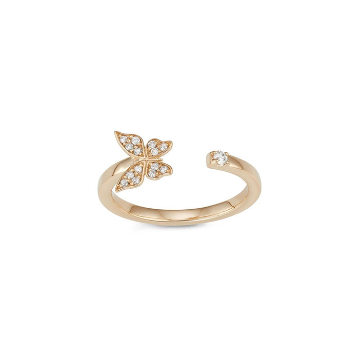 Buy Exclusive YG Butterfly Ring - Size 6.5, Stylish 14K Gold Design-1