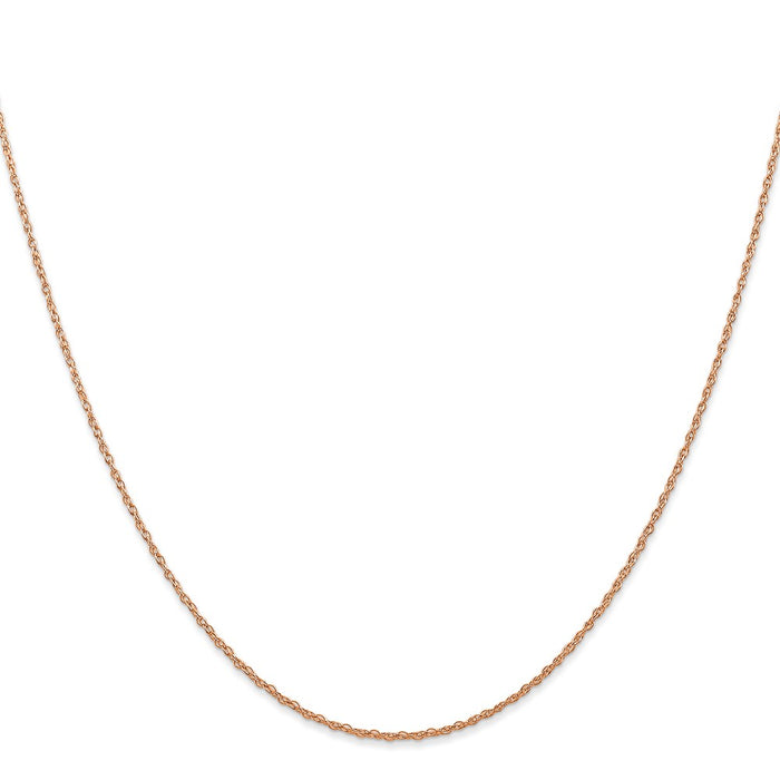 Buy Stylish 14K Rose Gold 20-Inch Cable Rope Chain - Affordable Luxury Piece-2