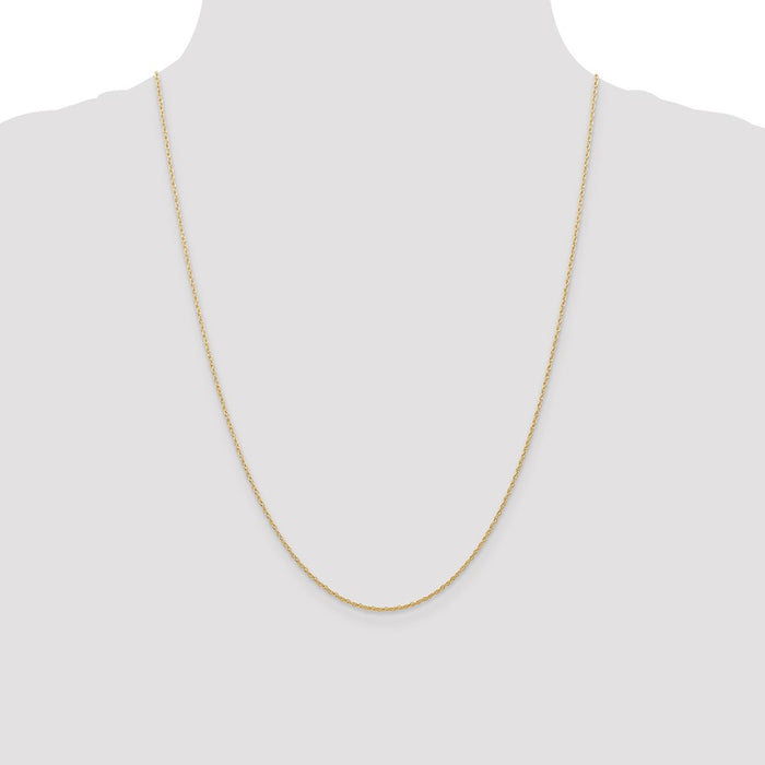 Exclusive 14K Gold 24-Inch .7mm Cable Rope Chain | Stylish & Affordable Jewelry-4