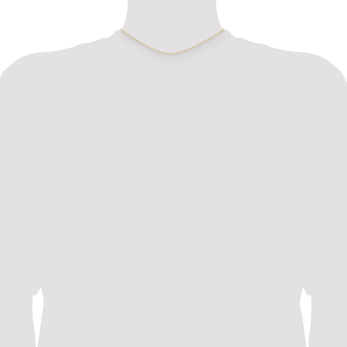 Shop Exclusive 14K Gold 14-Inch .95mm Cable Rope Chain - Stylish Value!-4