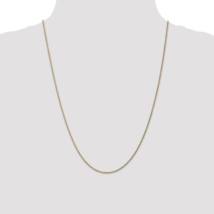 Buy Stylish 14K Gold 24-Inch .95mm Cable Rope Chain - Luxury Jewelry Value-4