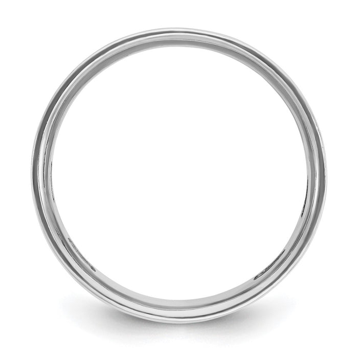 Buy Stylish Men's 14K White Gold Cross Ring with 1/20 Carat Diamond-2