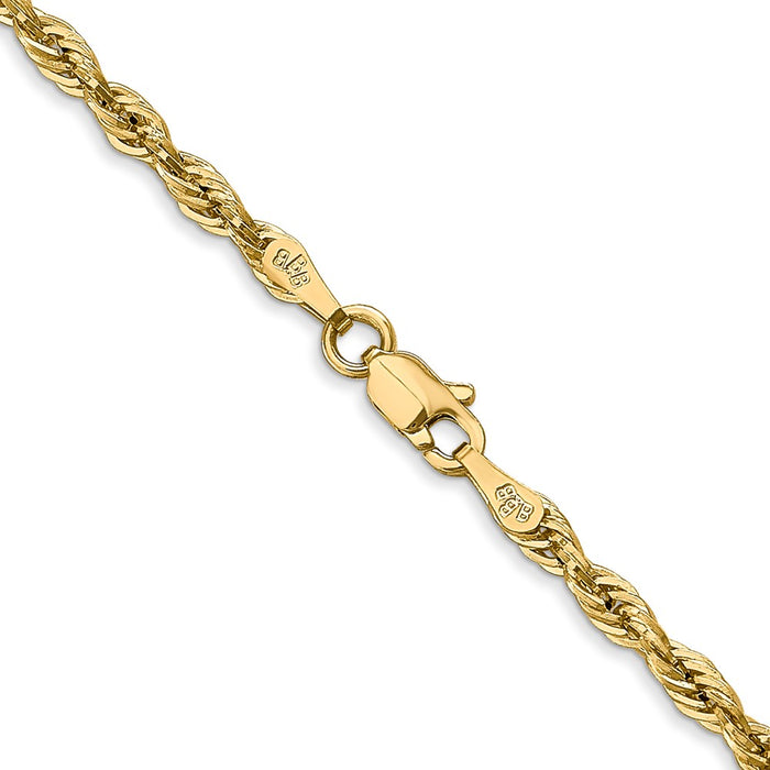 Buy Stylish 14K Gold 16-Inch Rope Chain 2.8mm - Luxury Jewelry Upgrade-3