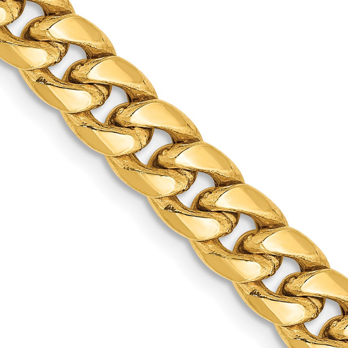 Shop Exclusive 14K Gold 22-Inch Cuban Link Chain - Stylish 6mm Design!-1