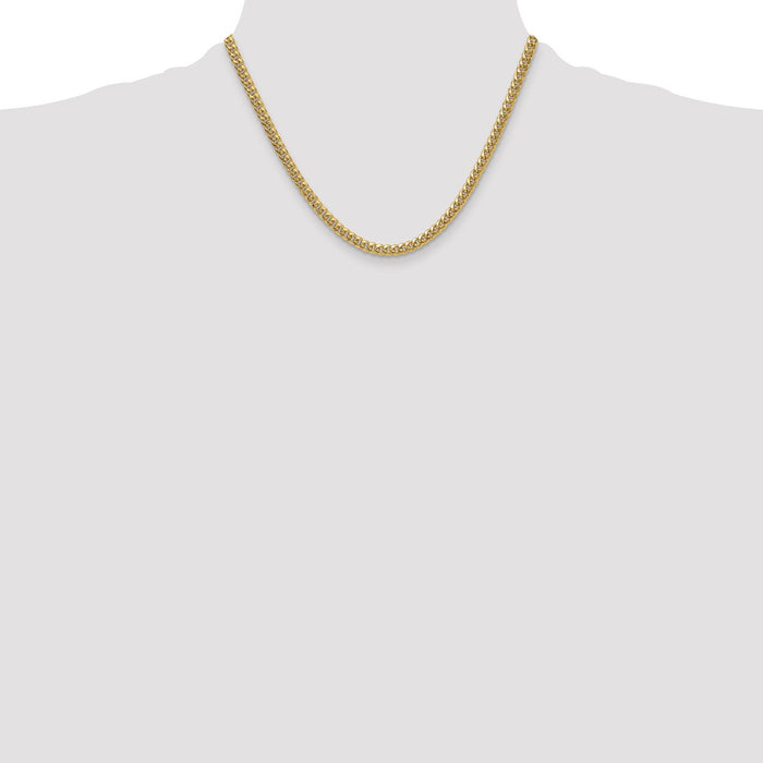 Buy 14K Gold 4.5mm Miami Cuban Link Chain | Stylish & Affordable Luxury-4
