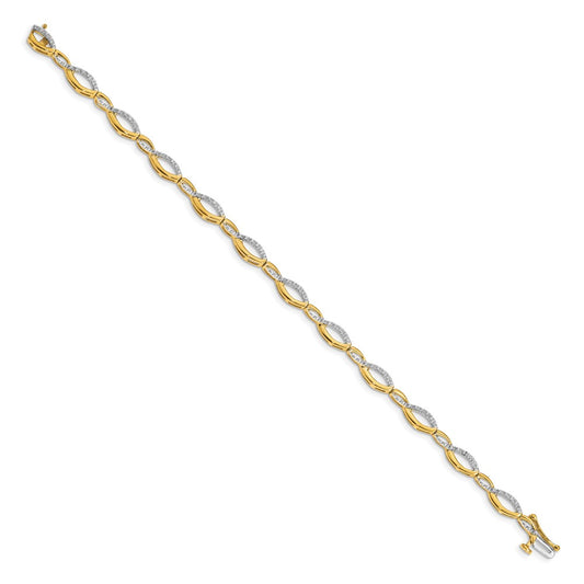 Buy Stylish 14K Gold Diamond Bracelet - Elegant Design, Affordable Luxury!