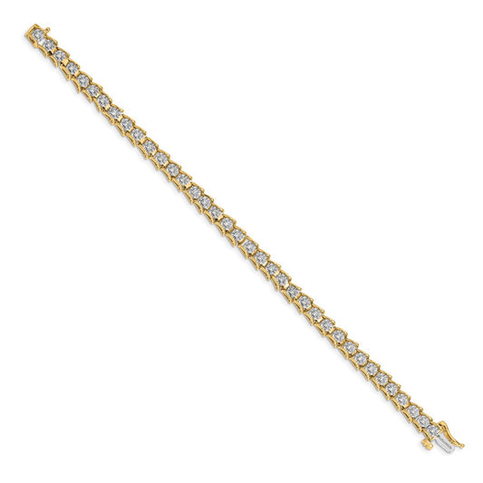 Exclusive 14K Gold Diamond Bracelet - Stylish Design, Affordable Luxury