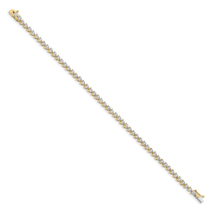 Designer 14K Gold Diamond Bracelet - Stylish Luxury at Affordable Prices-2