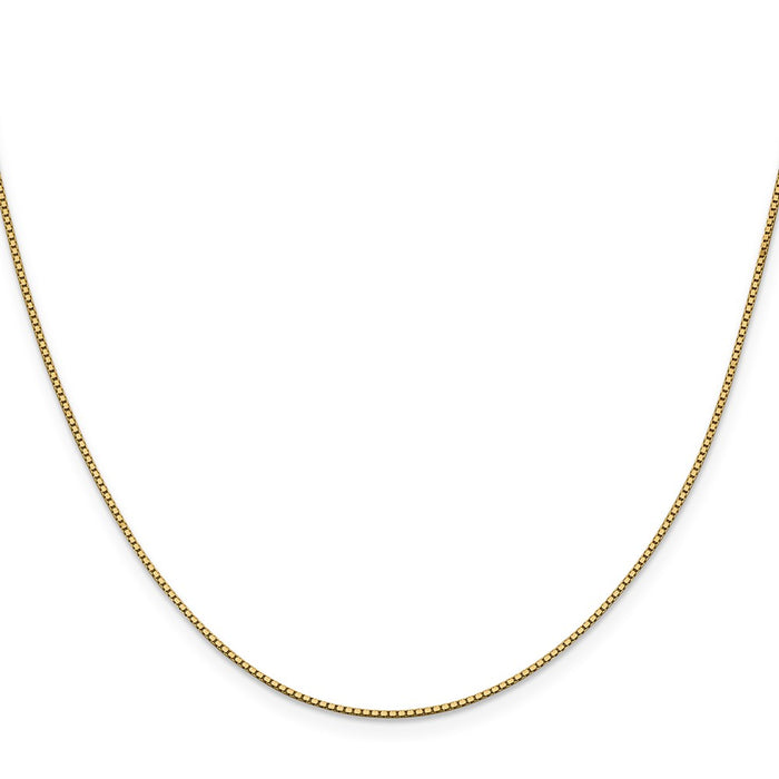 Buy Exclusive 14K Gold 28-Inch .95mm Box Chain - Stylish Lobster Clasp-2