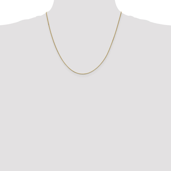 Buy Stylish 14K Gold 20-Inch .95mm Box Chain with Lobster Clasp - Luxury Value-4