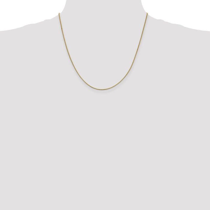 Buy Stylish 24-Inch .95mm 14K Gold Box Chain with Lobster Clasp - Luxury Value-4
