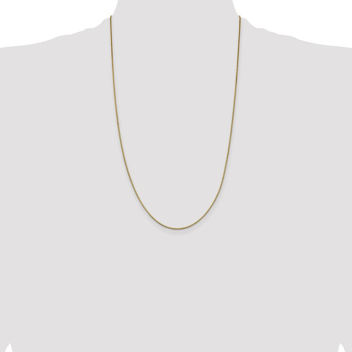 Shop Exclusive 14K Gold 26-Inch .95mm Box Chain - Stylish Lobster Clasp Value-4