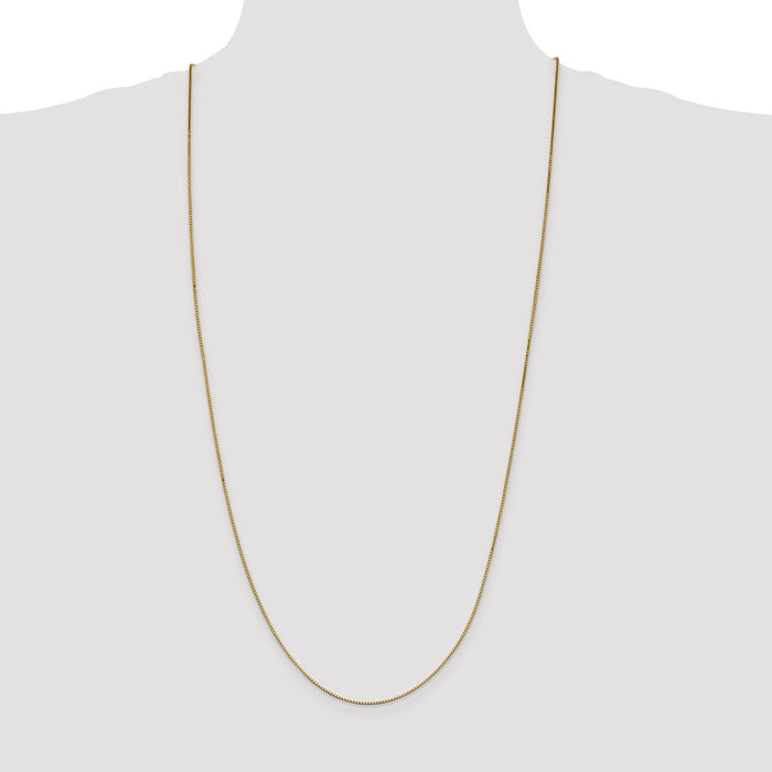 Shop Stylish 14K Gold 30-Inch .95mm Box Chain with Lobster Clasp - Luxury Value-4
