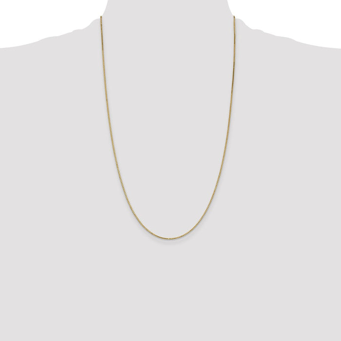 Buy Stylish 14K Gold 26-Inch Box Chain, 1.1mm - Luxury You Can Afford-4