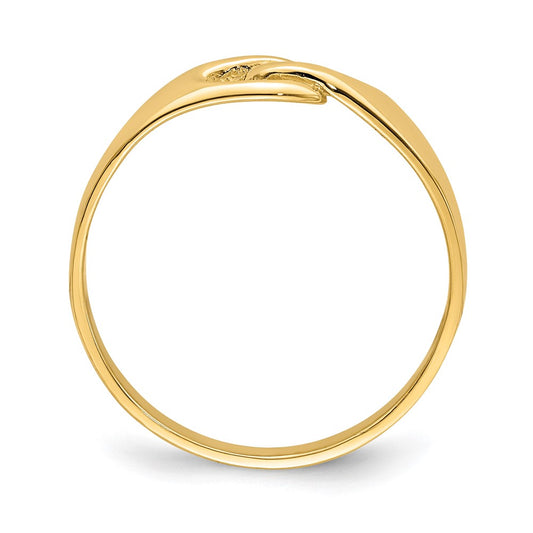 Shop Stylish 14K Gold Freeform Knot Ring - Luxury Design, Perfect Fit