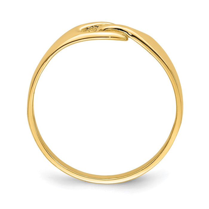 Shop Stylish 14K Gold Freeform Knot Ring - Luxury Design, Perfect Fit-2