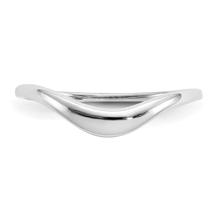 Buy 14K White Gold Twisted Swirl Ring - Stylish Design, Affordable Luxury-4
