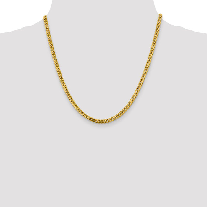 Exclusive 14K Gold Miami Cuban Link Chain - 20 Inch, 4.25mm, Stylish Value-4