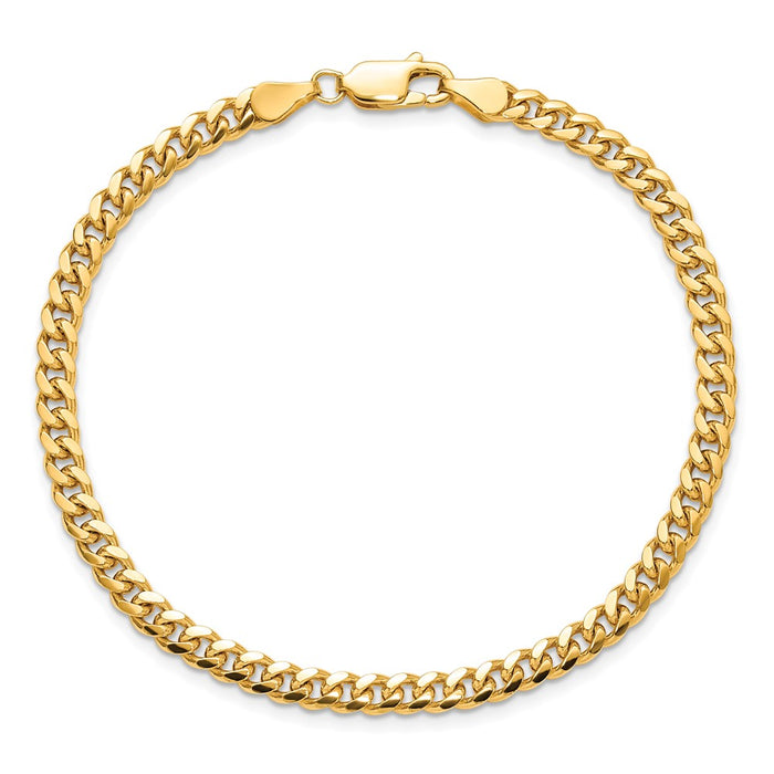 Shop Stylish 14K Solid Miami Cuban Link Bracelet - 8 Inch, 4.25mm-4