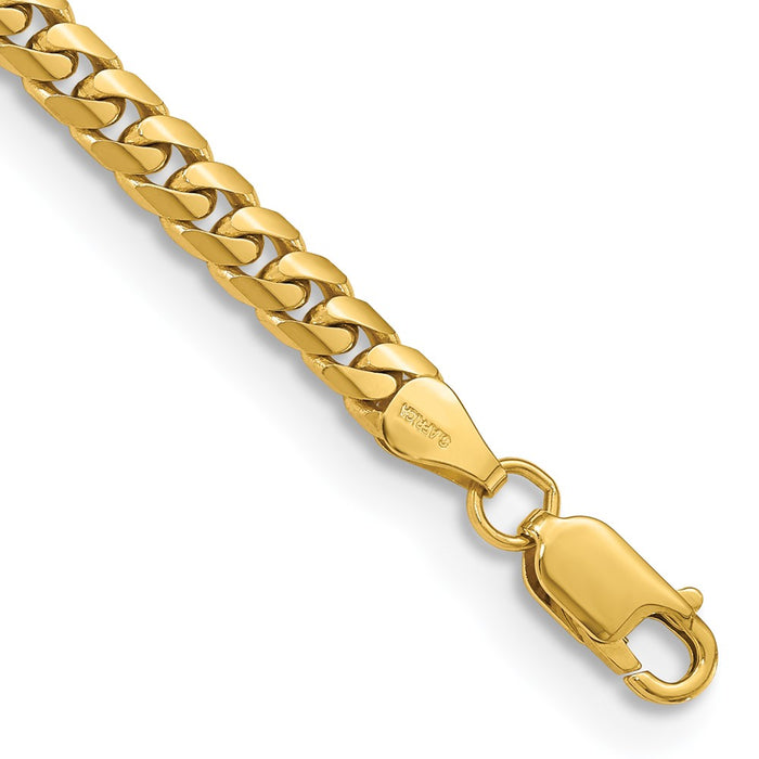 Exclusive 14K Gold Miami Cuban Link Bracelet - 8 Inch, 5mm, Stylish Design-1