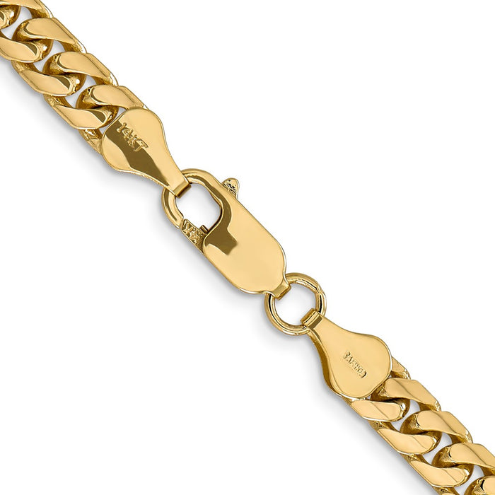 High-Quality 14K Gold Miami Cuban Link Chain - 20 Inch, 5.5mm | Stylish Value!-3