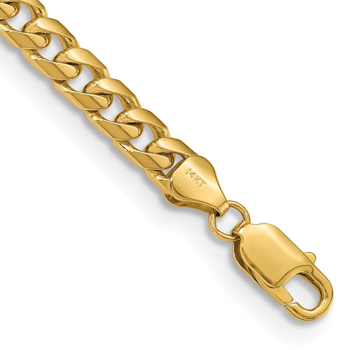 Shop Luxury 14K Solid Miami Cuban Link Bracelet - 8 Inch, 6.25mm, Stylish Design-1
