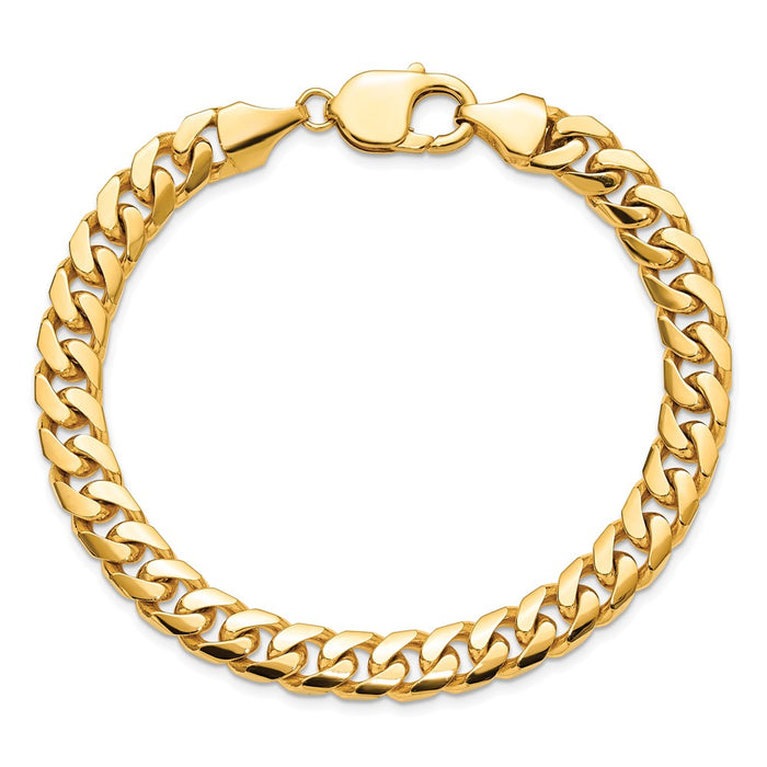 Shop Stylish 14K Solid Miami Cuban Link Chain - 8mm Width, Luxury Value!-5