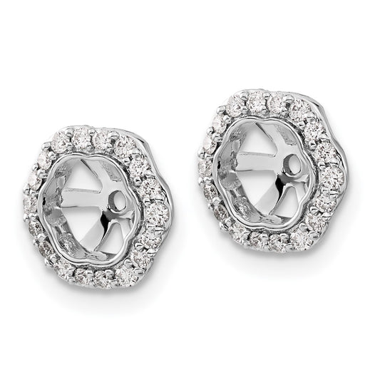 Shop Exclusive 14K White Gold 1/4 Carat Lab-Grown Diamond Earrings - Stylish & Affordable!
