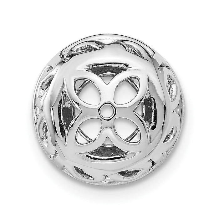 Exclusive 14K White Gold 1 Carat Lab-Grown Diamond Stud Earring Jackets - Stylish Value-3