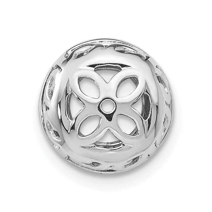 Shop Exclusive 14K White Gold 1/2 Carat Lab-Grown Diamond Earring Jackets - Stylish Value!-3