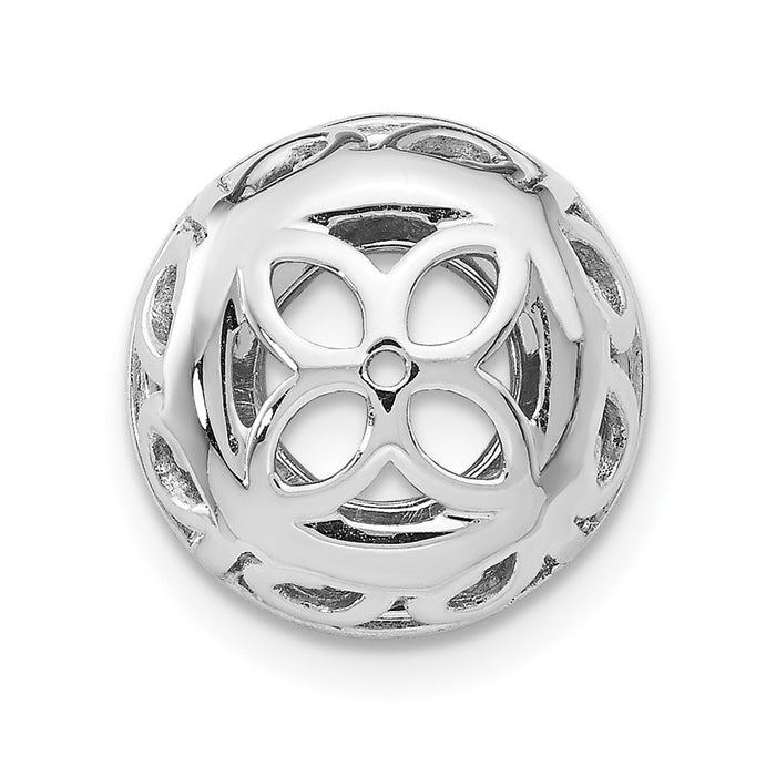 Buy Exclusive 14K White Gold 1 Carat Lab-Grown Diamond Earring Jackets - Stylish & Affordable!-3