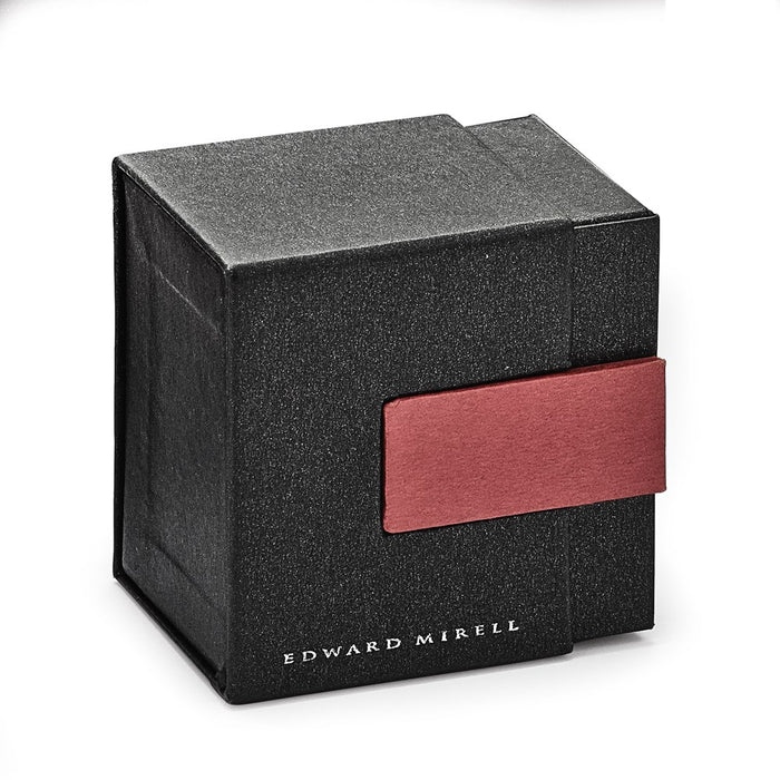 Buy Edward Mirell 4mm Titanium Flat Band, Size 9.5 - Stylish Milgrain Detail-5