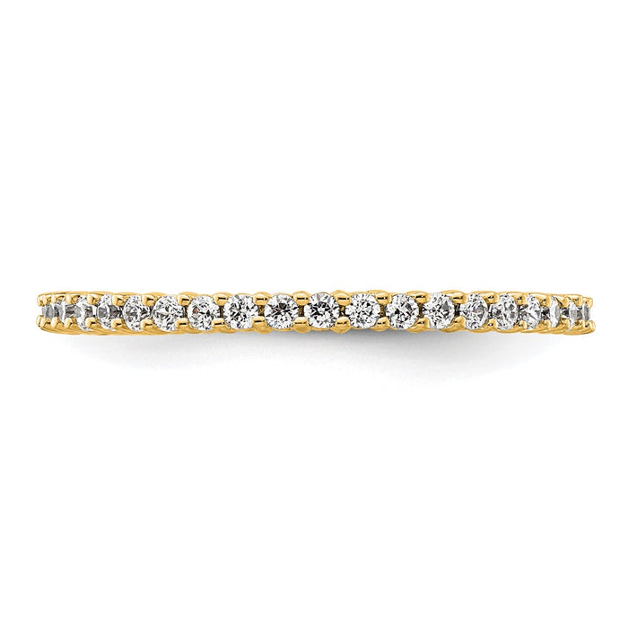 Buy Stylish 14K Polished 1/2 Carat Diamond Eternity Band - Size 9 Value!-3