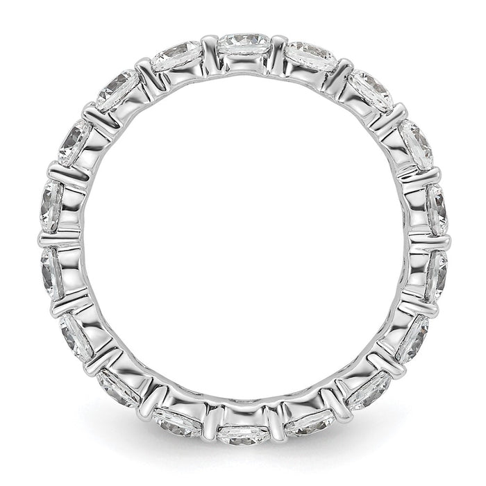 Buy Exclusive 14K White Gold 2-Carat Diamond Eternity Band - Size 5.5-2