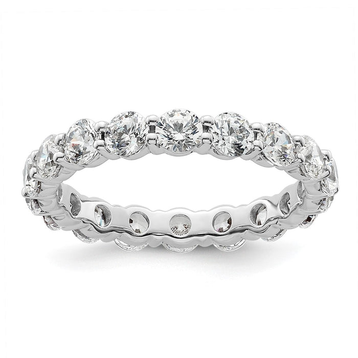 Buy Exclusive 14K White Gold 2-Carat Diamond Eternity Band - Size 5.5-1