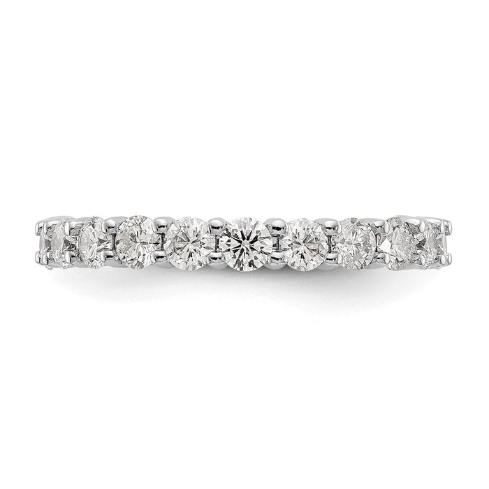 Shop 14K White Gold 2 Carat Lab-Grown Diamond Eternity Band - Stylish Design!-3