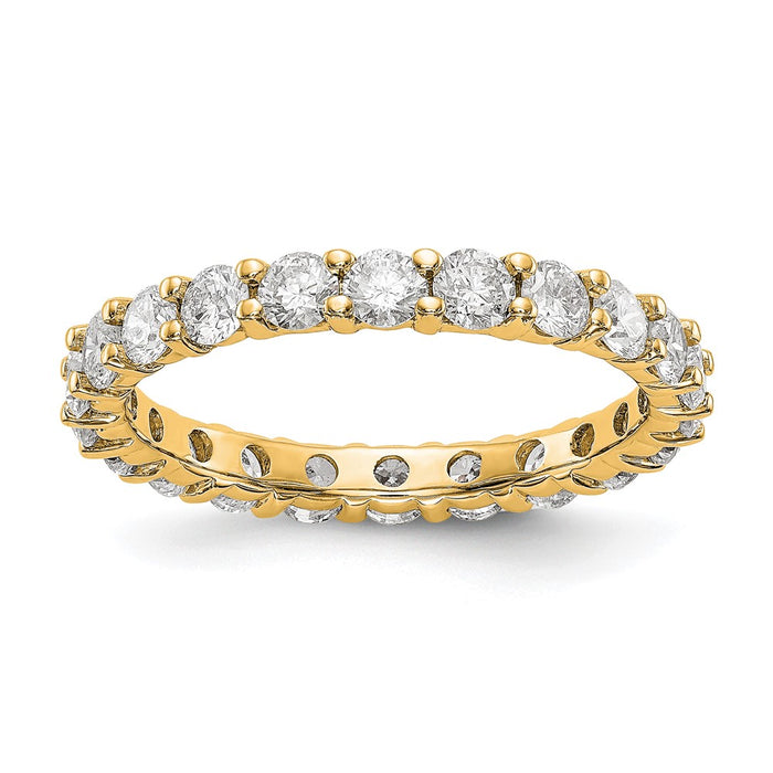 Shop Exclusive 2-Carat Diamond Eternity Band in 14K Gold - Stylish & Affordable-1