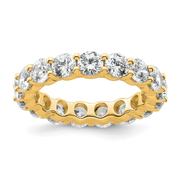 Buy Exclusive 14K Gold 3-Carat Diamond Eternity Band, Stylish Size 5 Design-1