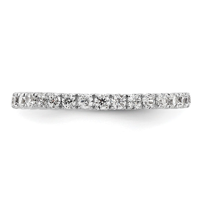 Buy Exclusive 14K White Gold Eternity Band - 1/2 Carat Lab-Grown Diamond-3