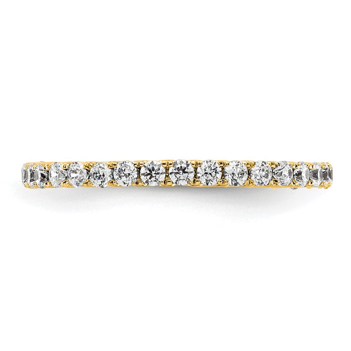 Shop True Origin 14K 1/2 Carat Lab-Grown Diamond Eternity Band - Stylish & Affordable!-3