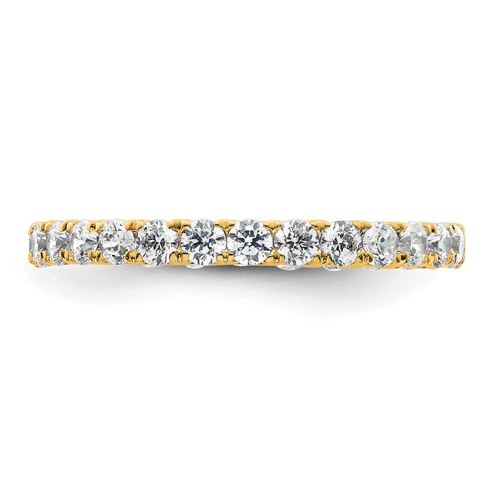 Shop Exclusive 14K Gold 1 Carat Diamond Eternity Band - Size 5, Stylish Design-3